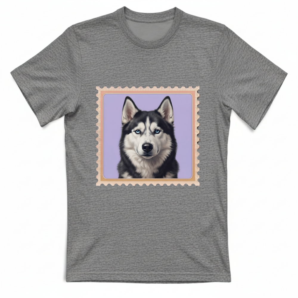 T-Shirt Unisex T-shirt cane - SIBERIAN HUSKY