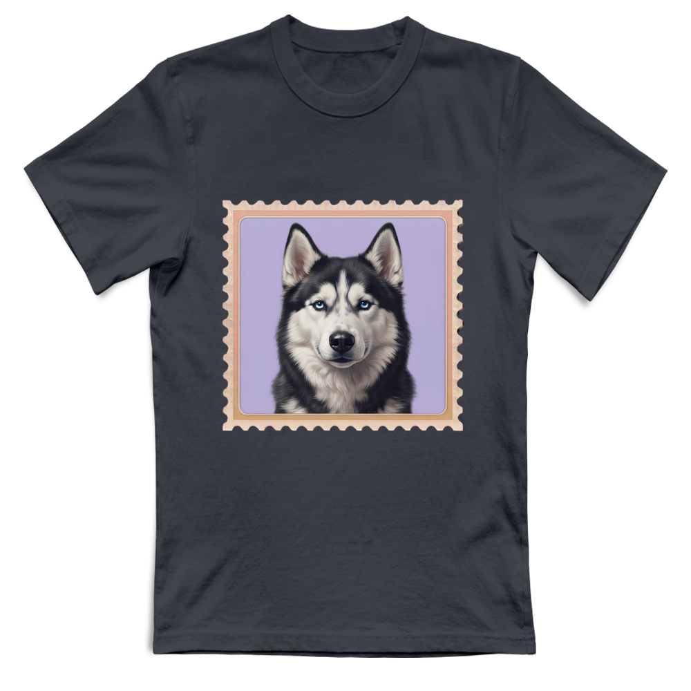 T-Shirt Unisex T-shirt cane - SIBERIAN HUSKY