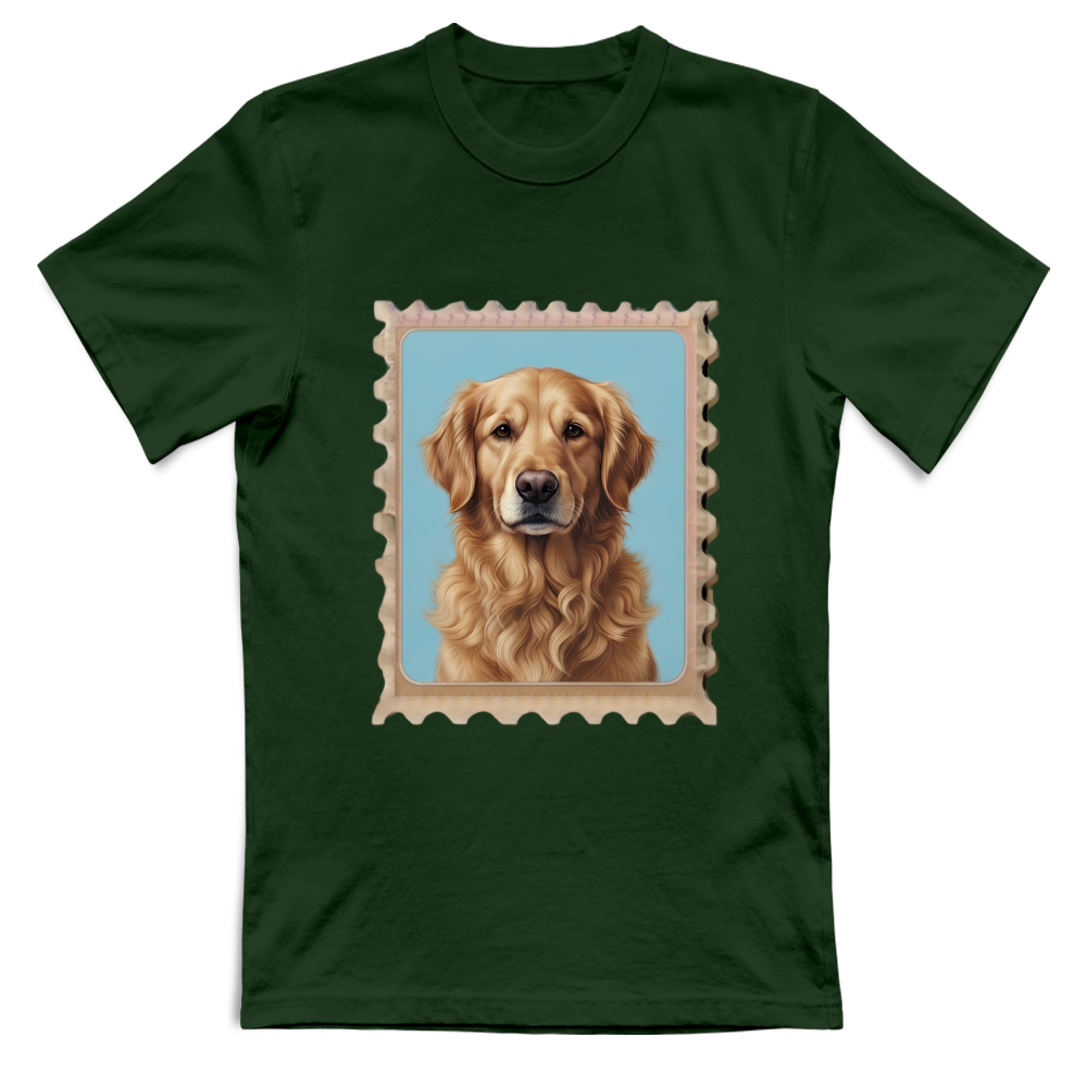 T-Shirt Unisex T-shirt cane - GOLDEN RETRIVER