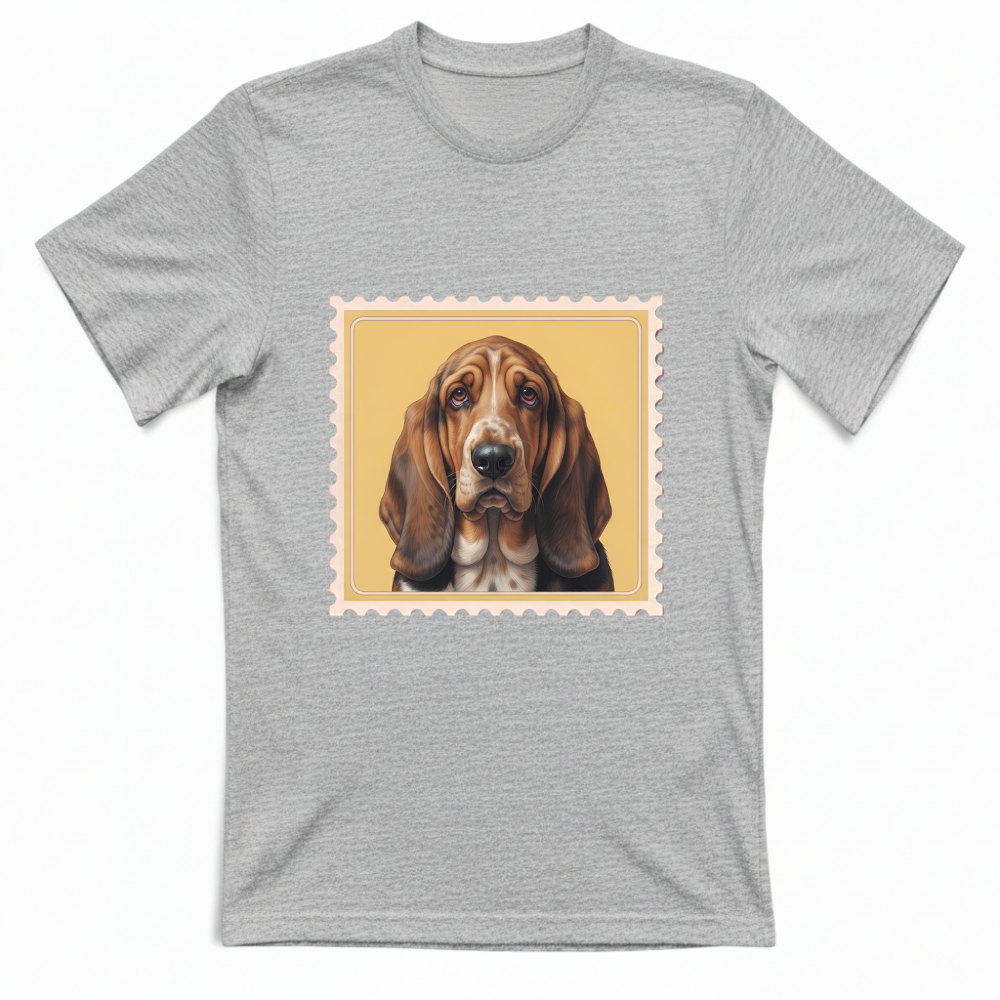 T-Shirt Unisex T-shirt cane - BASSET HOUND