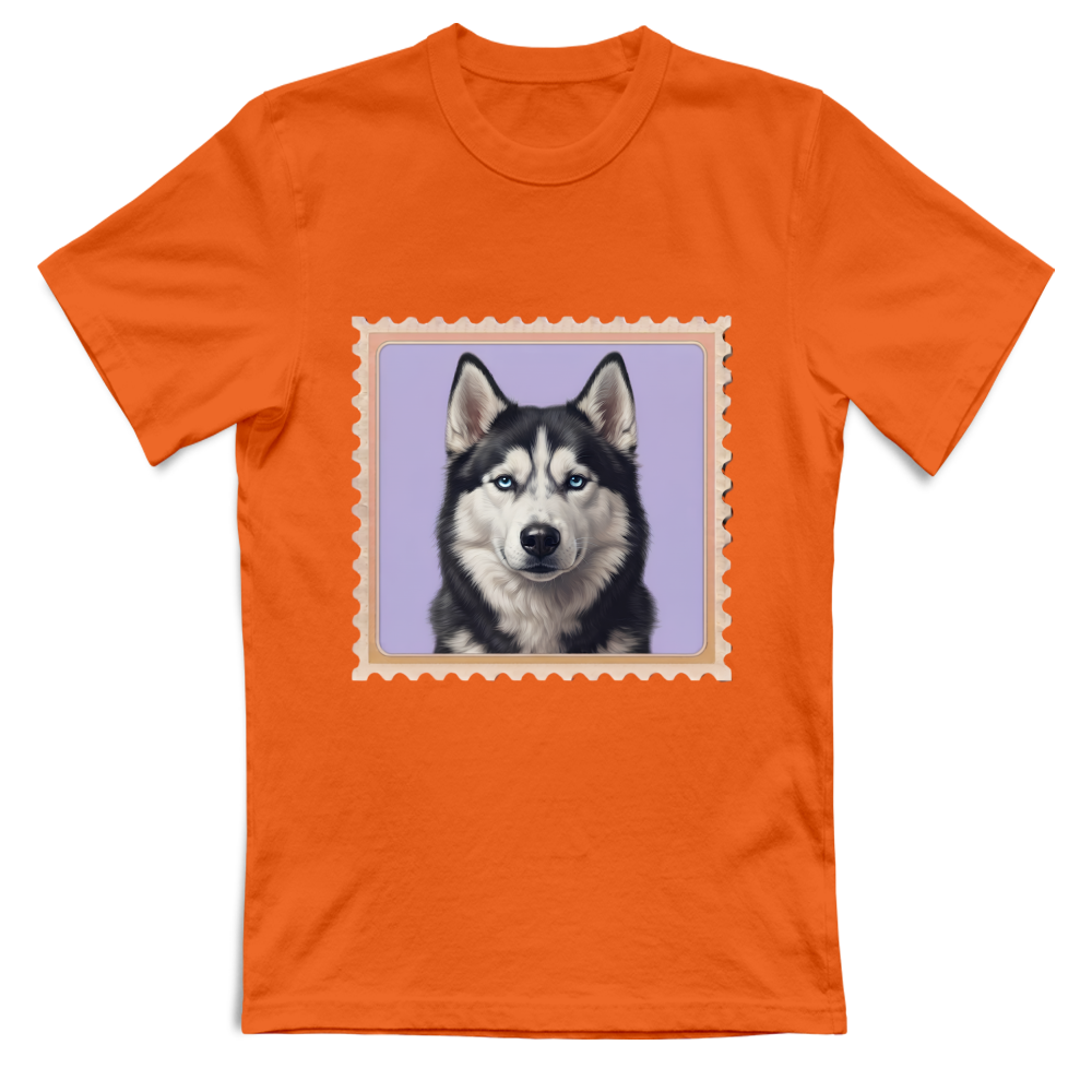 T-Shirt Unisex T-shirt cane - SIBERIAN HUSKY