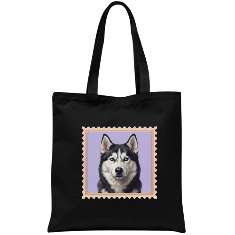 Borsa T-shirt cane - SIBERIAN HUSKY