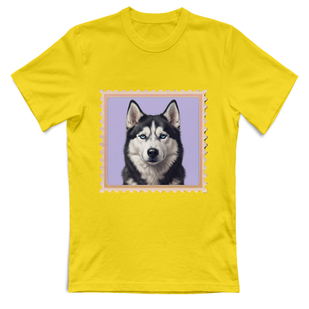 T-Shirt Unisex T-shirt cane - SIBERIAN HUSKY