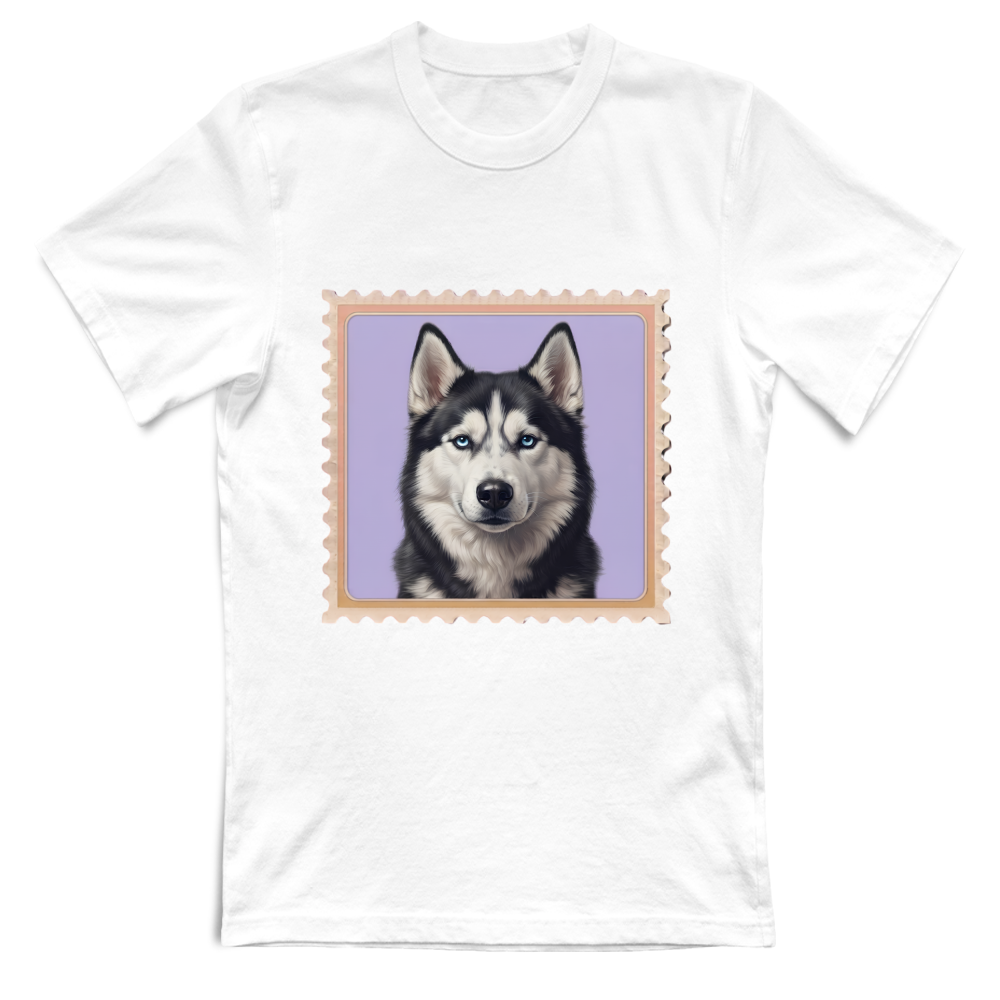 T-Shirt Unisex T-shirt cane - SIBERIAN HUSKY