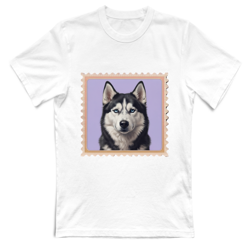 T-Shirt Unisex T-shirt cane - SIBERIAN HUSKY