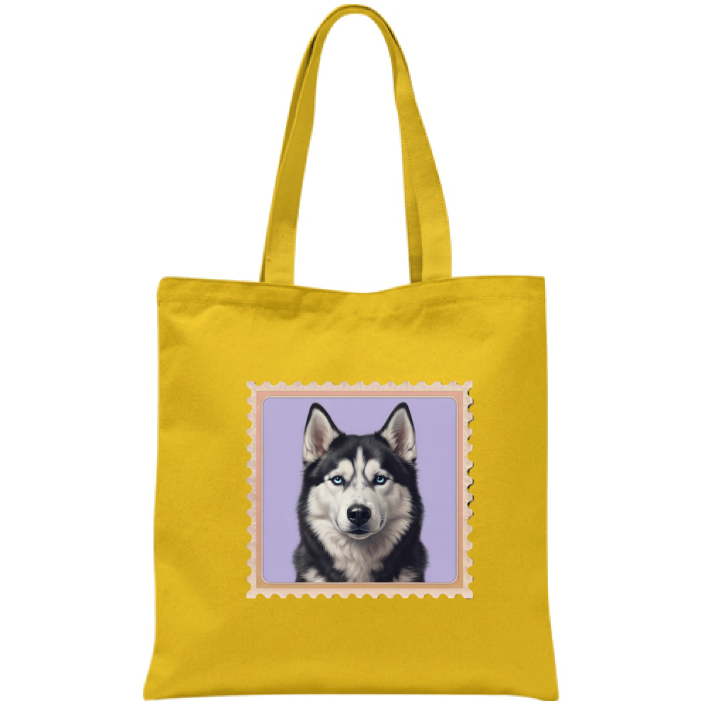 Borsa T-shirt cane - SIBERIAN HUSKY