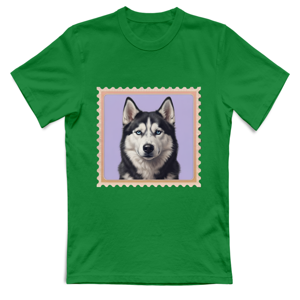 T-Shirt Unisex T-shirt cane - SIBERIAN HUSKY
