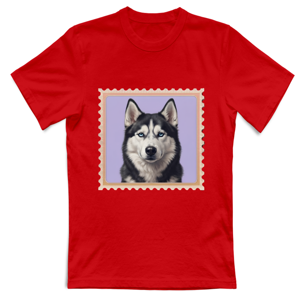 T-Shirt Unisex T-shirt cane - SIBERIAN HUSKY