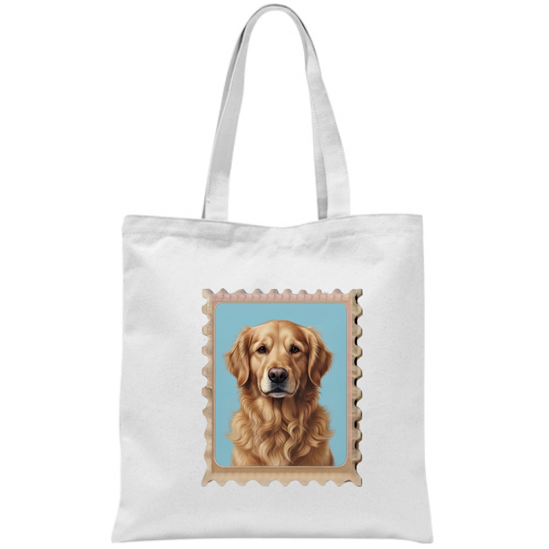 Borsa T-shirt cane - GOLDEN RETRIVER