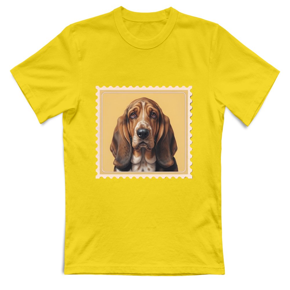 T-Shirt Unisex T-shirt cane - BASSET HOUND