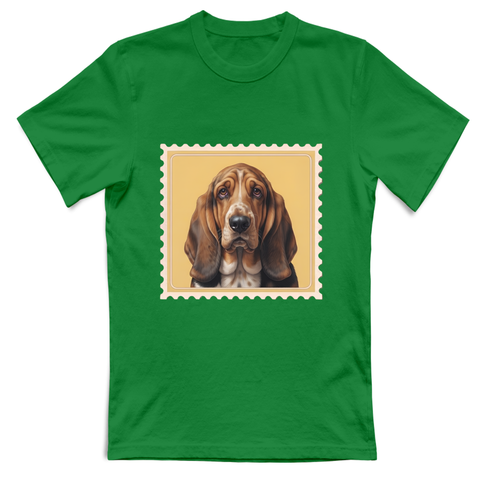 T-Shirt Unisex T-shirt cane - BASSET HOUND