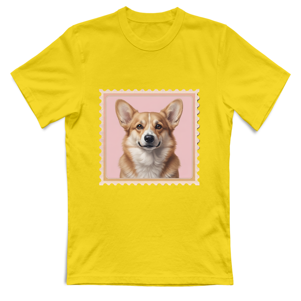 T-Shirt Unisex Tshirt cane - CORGI