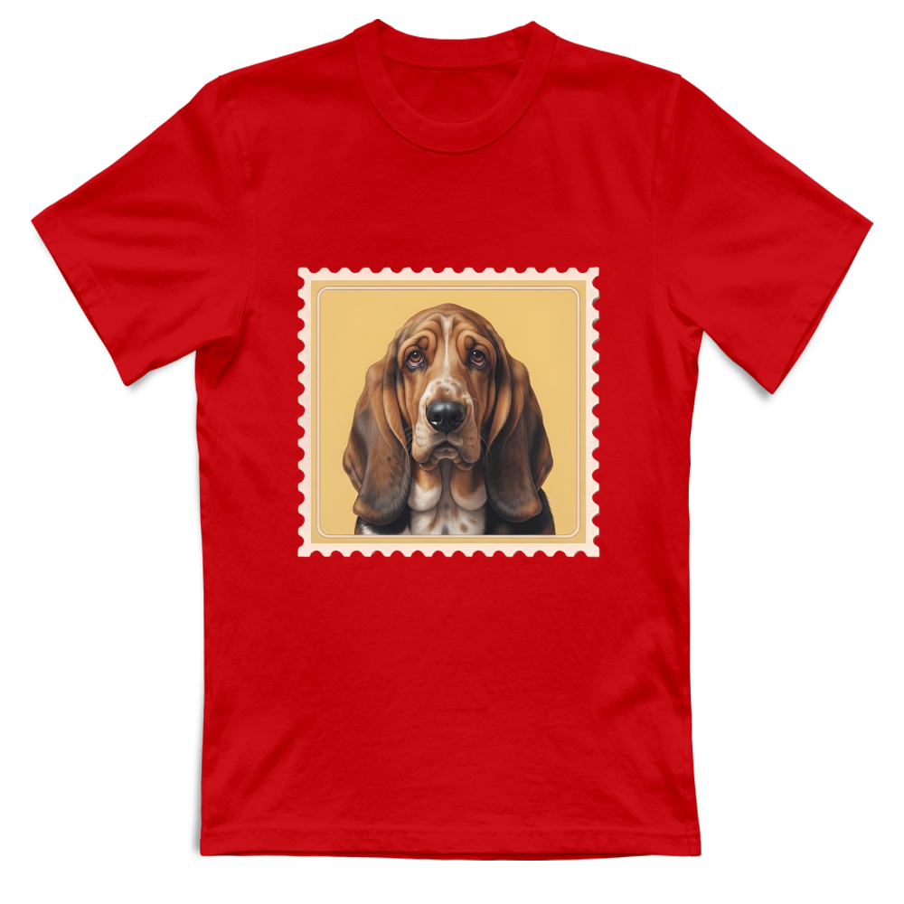 T-Shirt Unisex T-shirt cane - BASSET HOUND