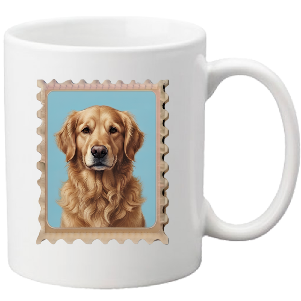 Tazza T-shirt cane - GOLDEN RETRIVER