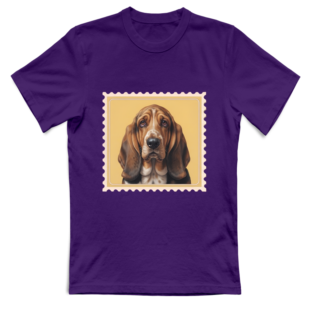 T-Shirt Unisex T-shirt cane - BASSET HOUND