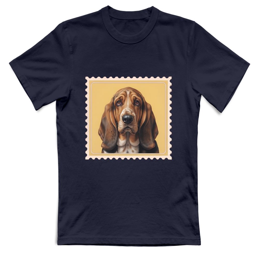 T-Shirt Unisex T-shirt cane - BASSET HOUND