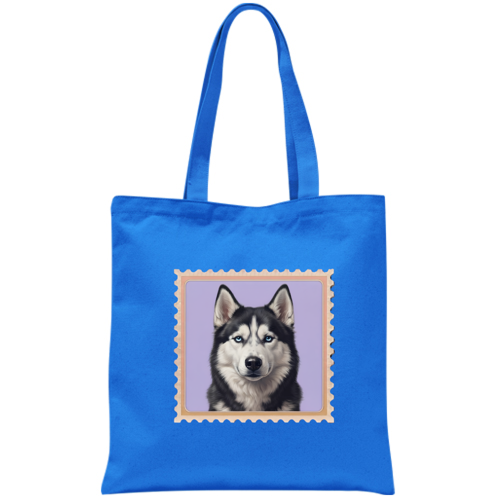 Borsa T-shirt cane - SIBERIAN HUSKY