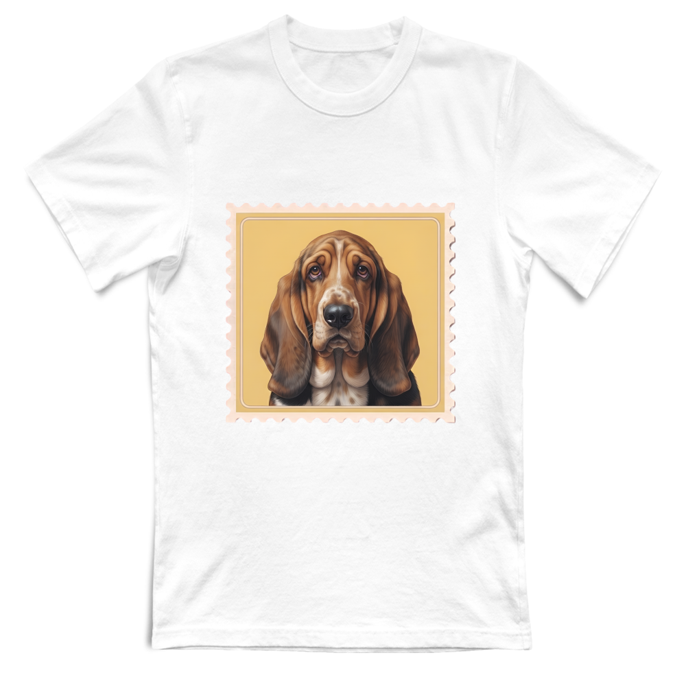 T-Shirt Unisex T-shirt cane - BASSET HOUND