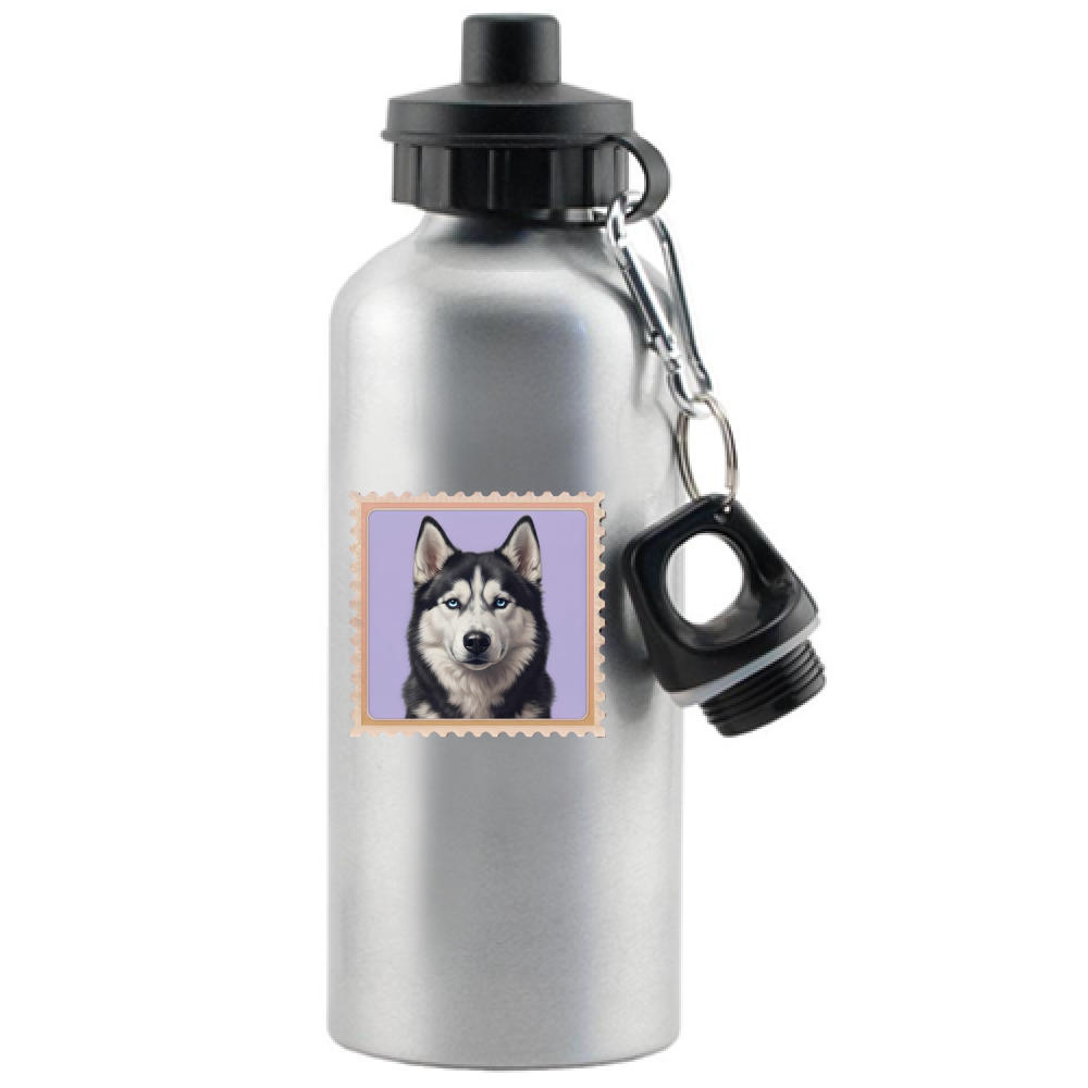 Borraccia T-shirt cane - SIBERIAN HUSKY
