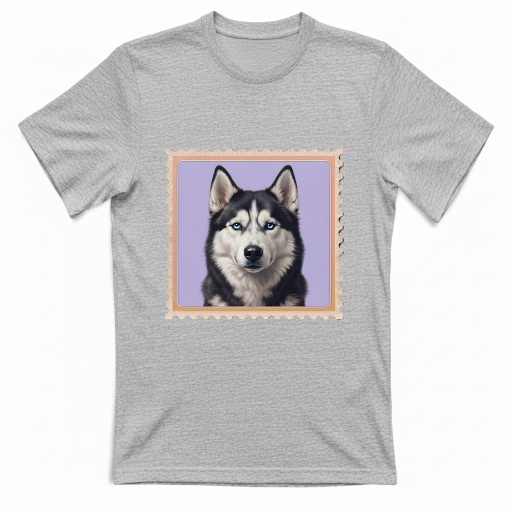 T-Shirt Unisex T-shirt cane - SIBERIAN HUSKY
