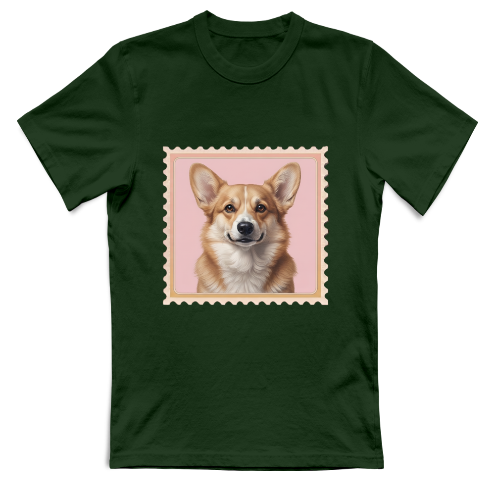 T-Shirt Unisex Tshirt cane - CORGI