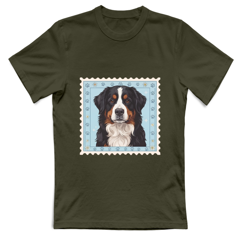 T-Shirt Unisex T-shirt cane - BOVARO DEL BERNESE