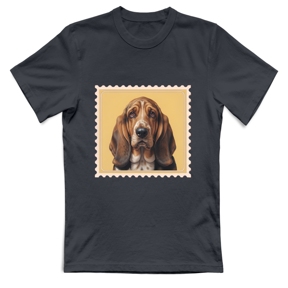 T-Shirt Unisex T-shirt cane - BASSET HOUND