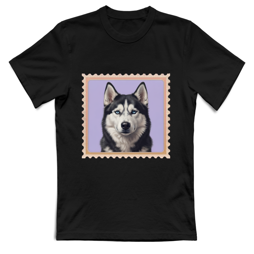 T-Shirt Unisex T-shirt cane - SIBERIAN HUSKY
