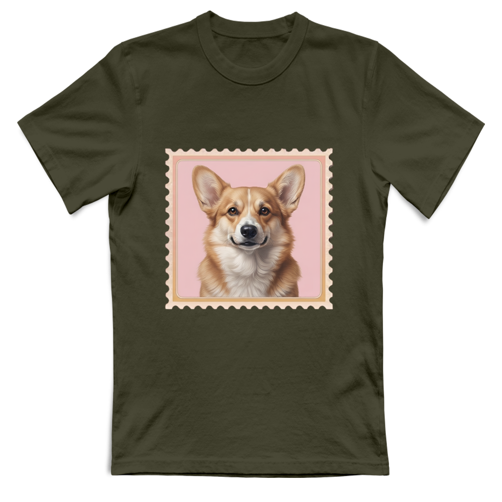 T-Shirt Unisex Tshirt cane - CORGI
