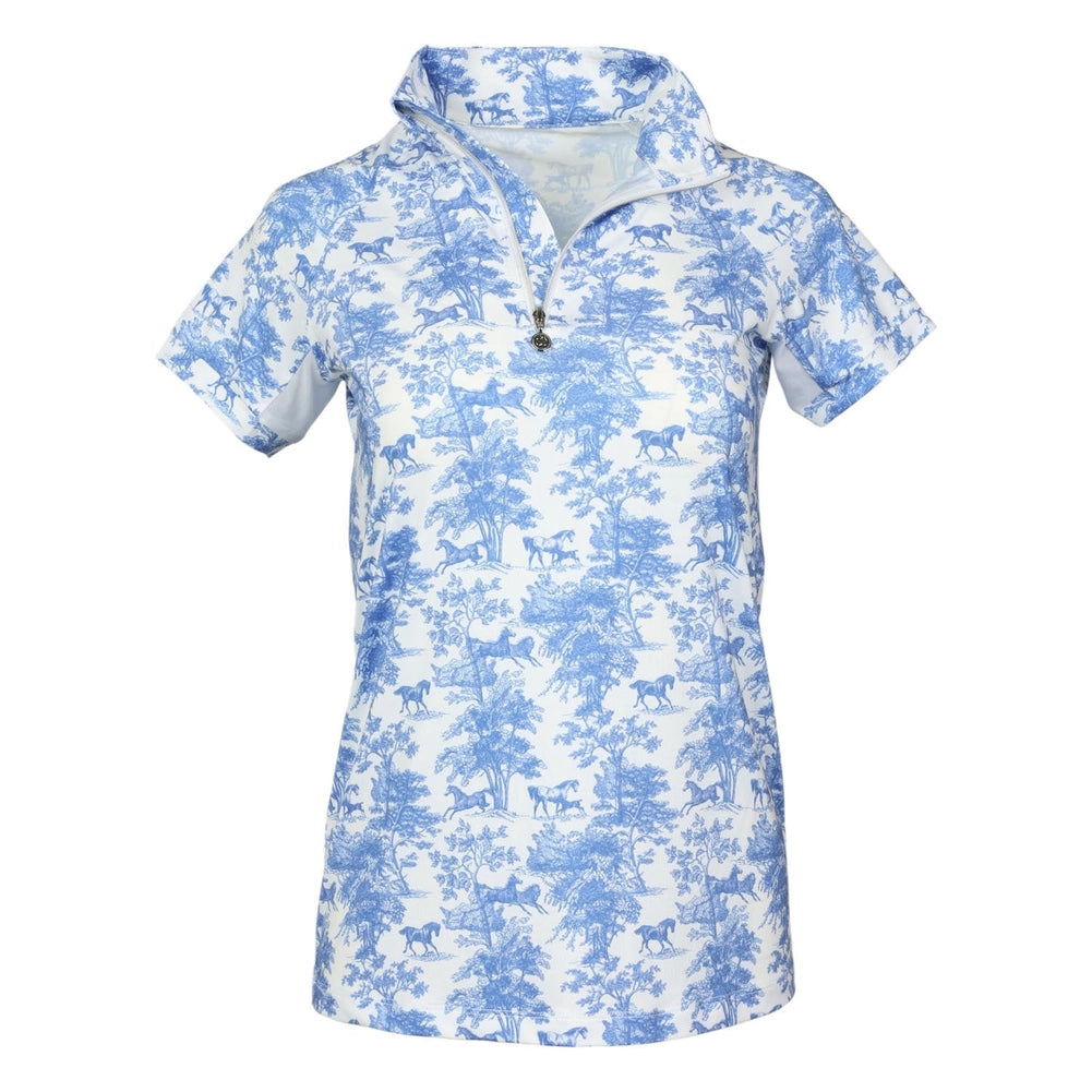 Fashion Art T-Shirt - Blue | Woman