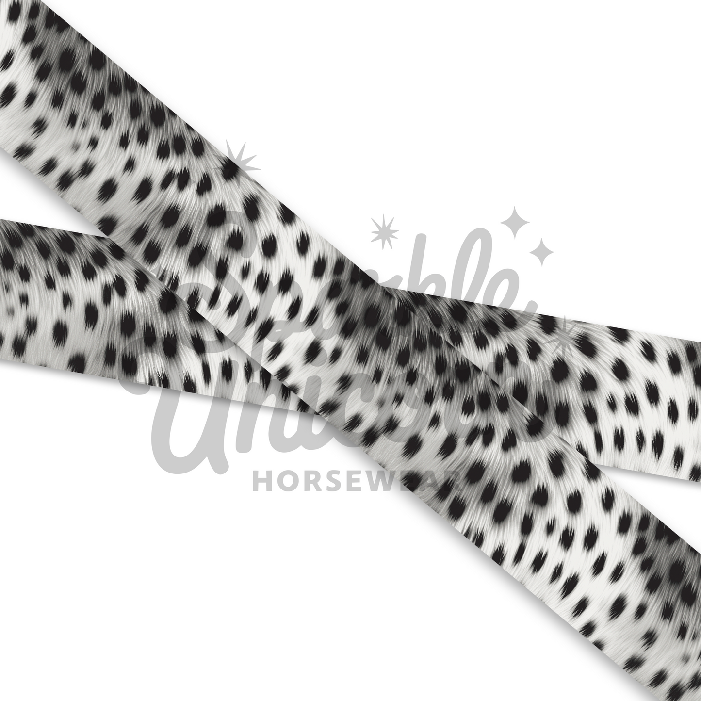 Crimson Velvet Halter - White Leopard