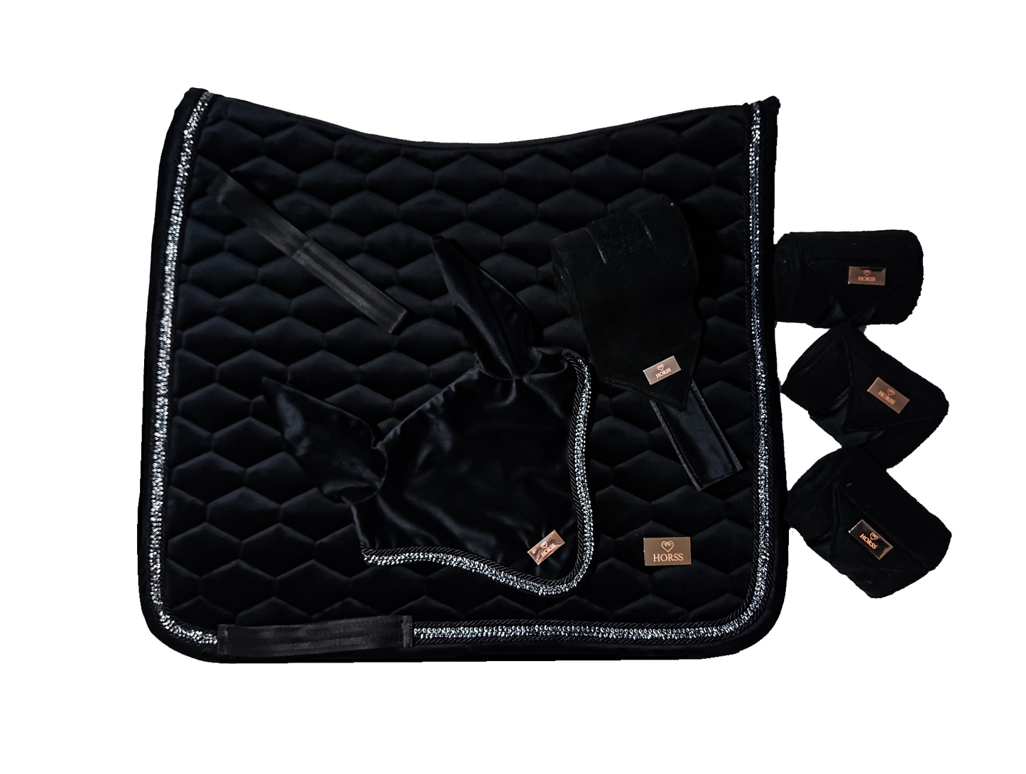 Set Velvet - Black | Dressage
