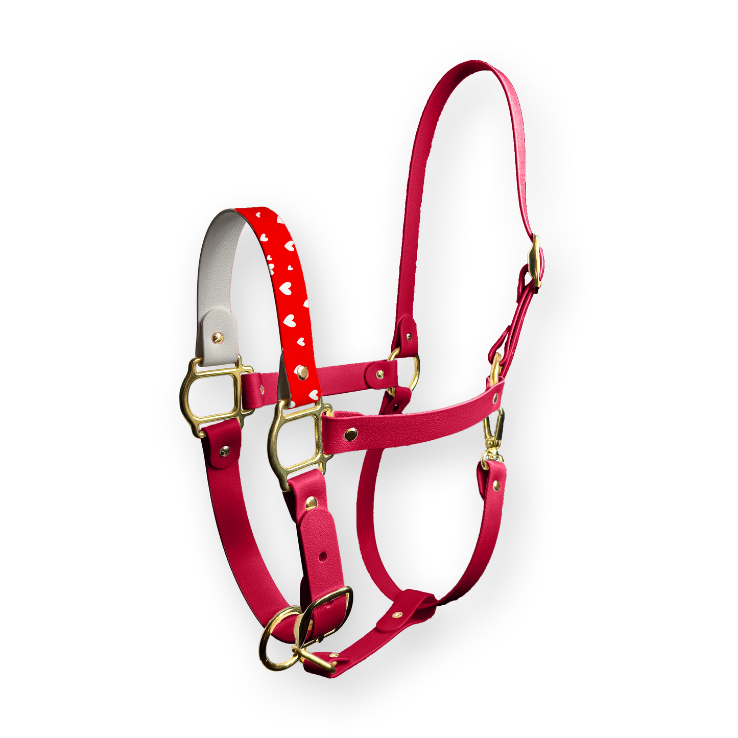 Crimson Velvet Halter - Wildflower Whisper