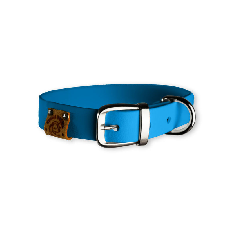 Collier en Biothane Essence d'Émeraude