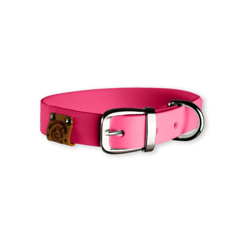 Collier en Biothane Essence d'Émeraude