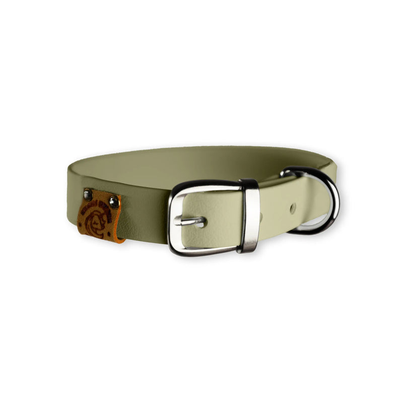 Collier en Biothane Essence d'Émeraude