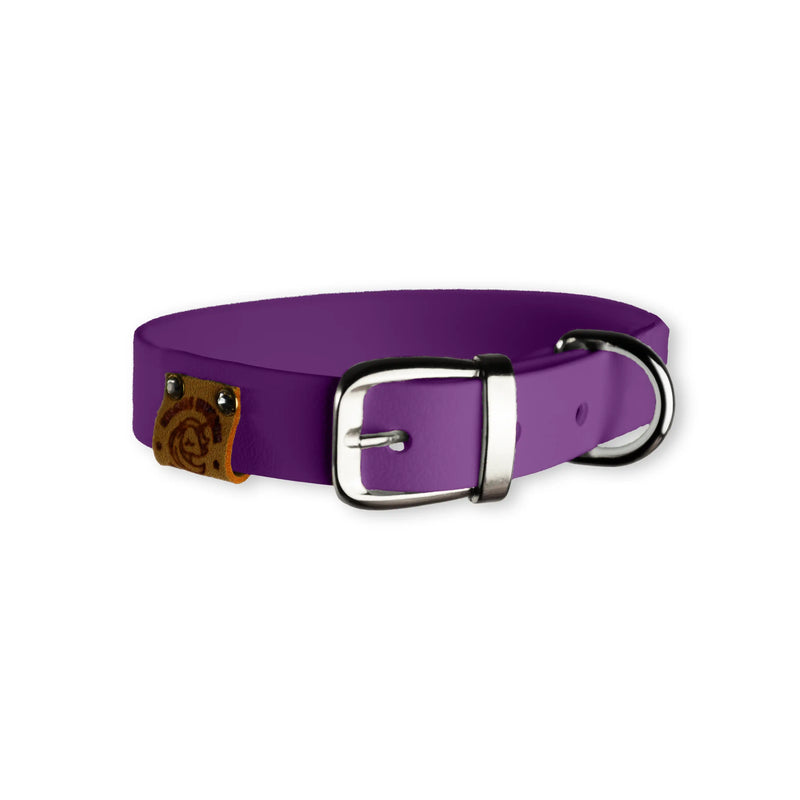 Collier en Biothane Essence d'Émeraude