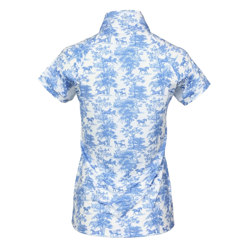 Fashion Art T-Shirt - Blue | Woman