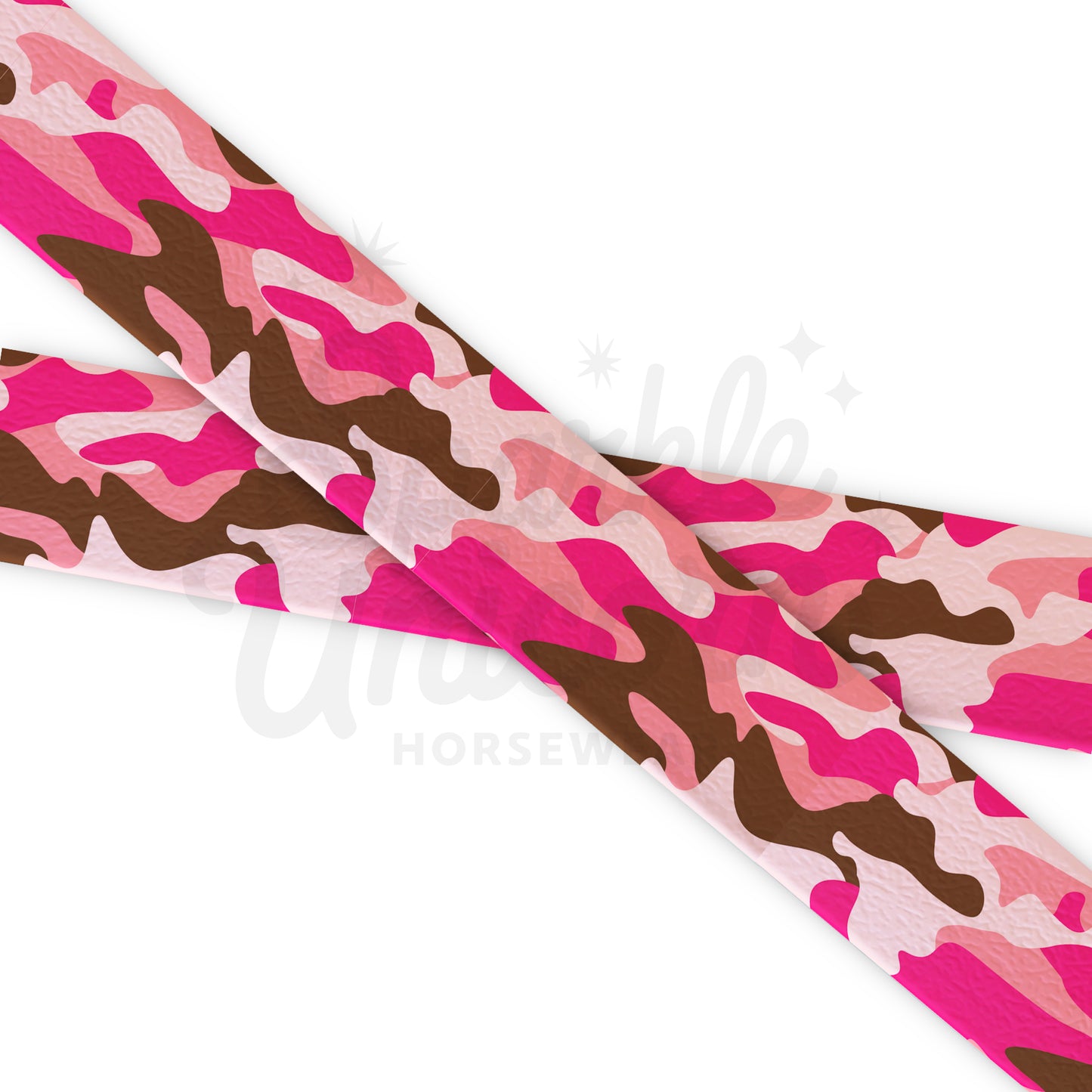 Camo - Pink Soldier - Biothane Webbing - UV Printed