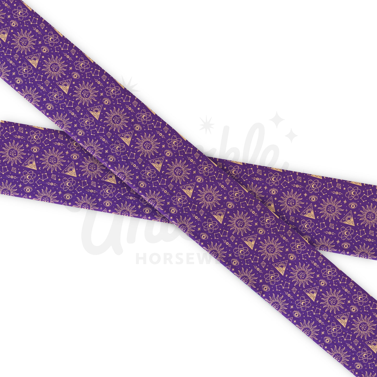 Wild - White Tiger - Biothane Tape - UV Printed