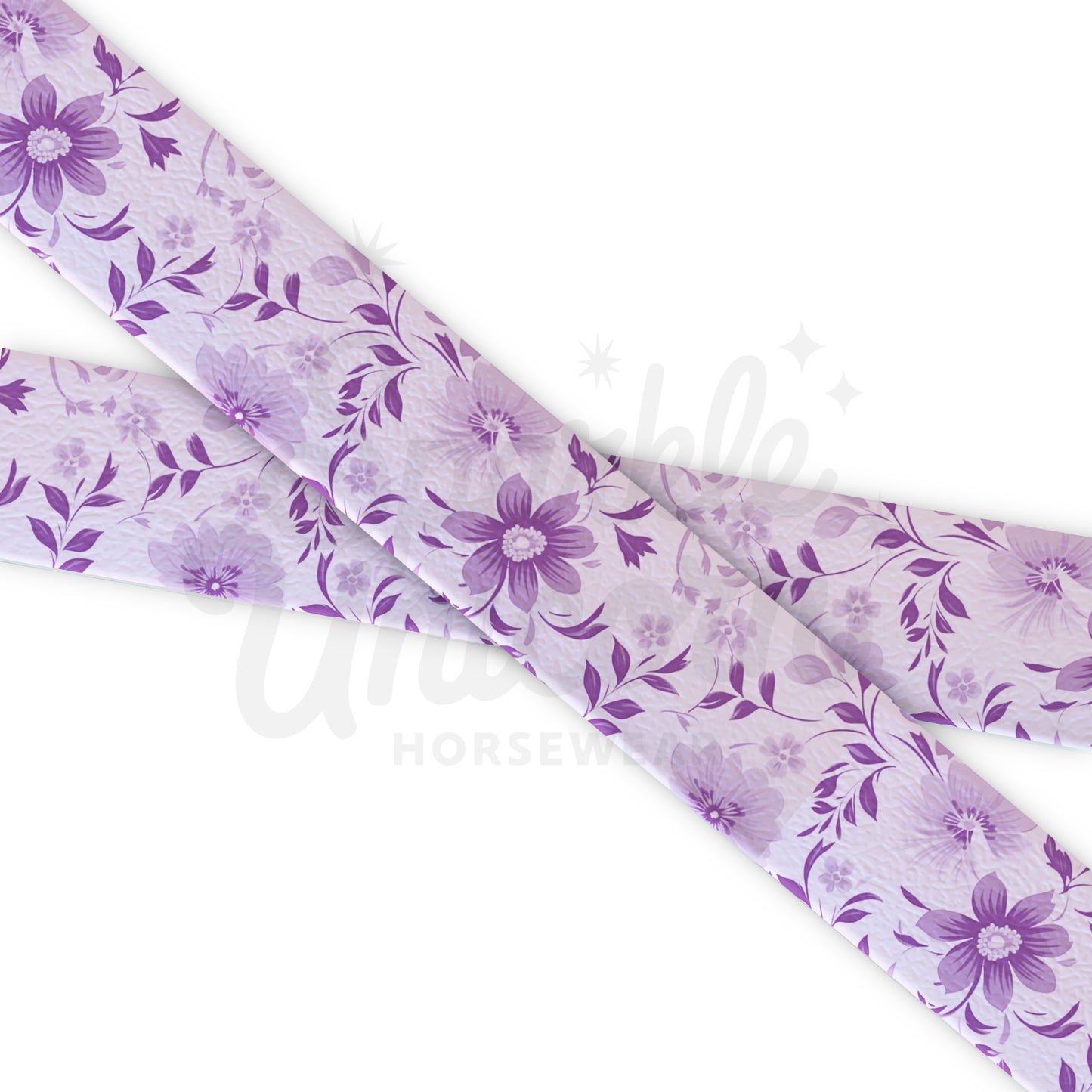 Flower - Petal Halter - Biothane Ribbon - UV Printed