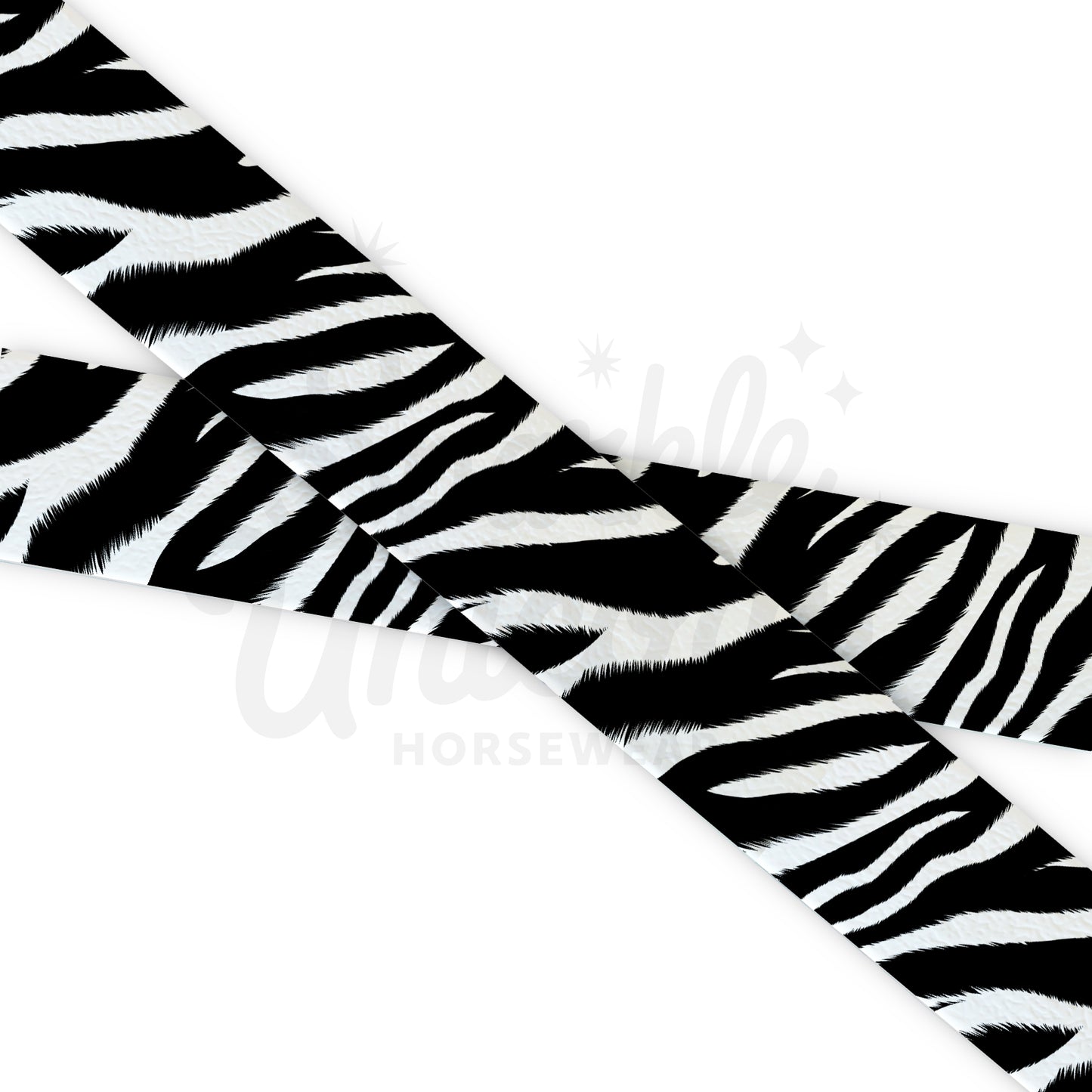 Wild - White Tiger - Biothane Tape - UV Printed