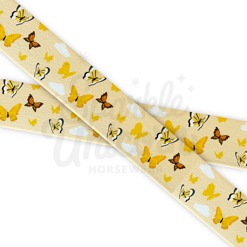 Spring - Amber Wings - Fettuccia Biothane - Stampato UV