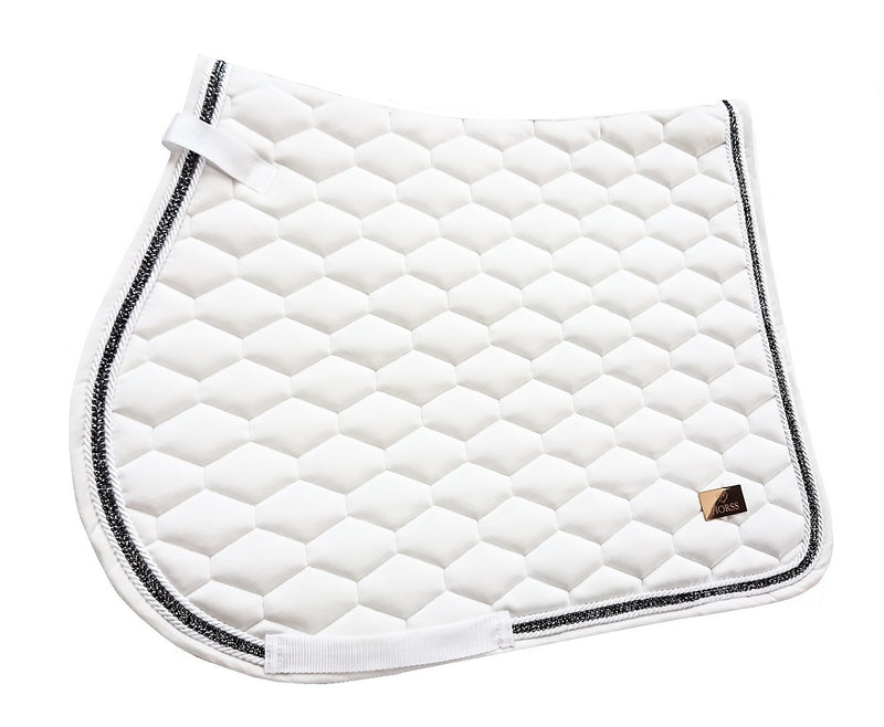 Sottosella Velvet - Pearl Argento | Pony / Salto | Sparkle Horss Collection
