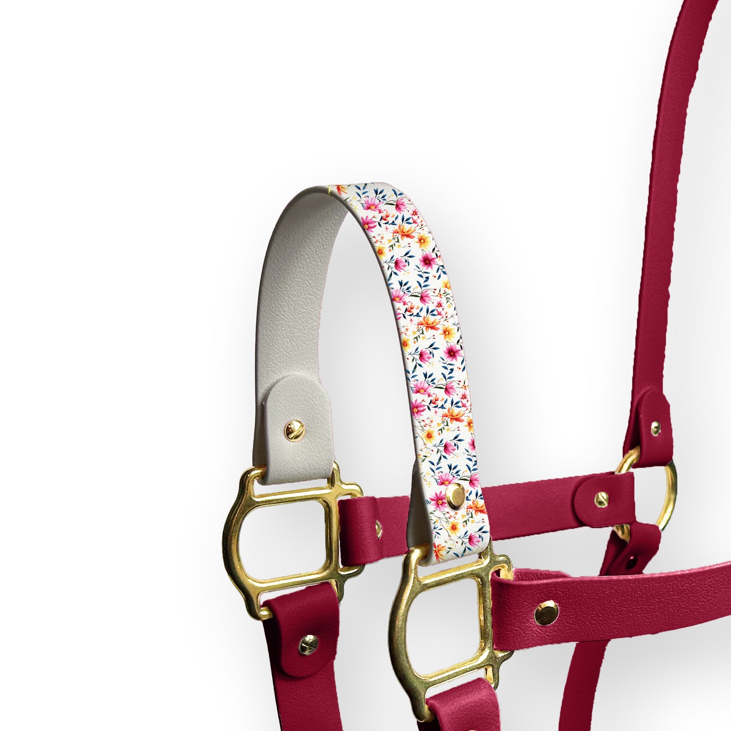 Crimson Velvet Halter - Wildflower Whisper