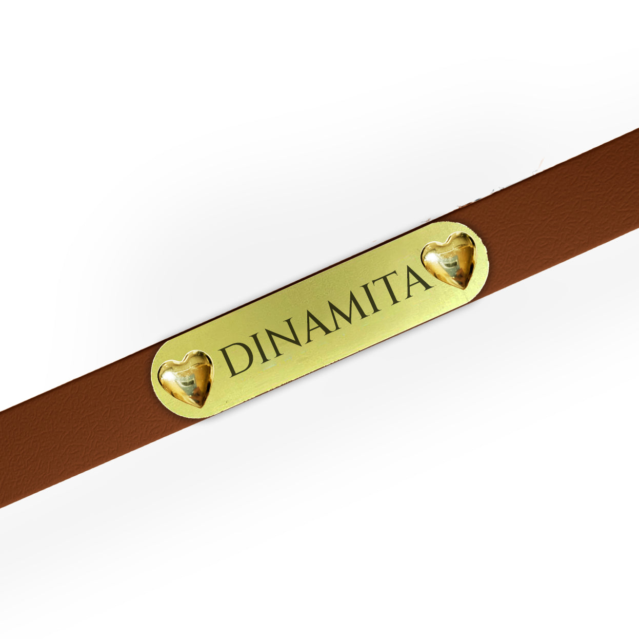 Targhetta in Alluminio Anodizzato - Oro