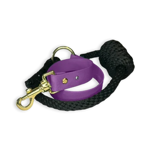 Longhina Violet Vibe Biothane Leash