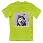 T-Shirt Unisex T-shirt cane - SIBERIAN HUSKY