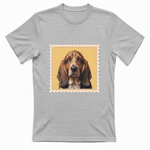 T-Shirt Unisex T-shirt cane - BASSET HOUND
