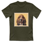 T-Shirt Unisex T-shirt cane - BASSET HOUND
